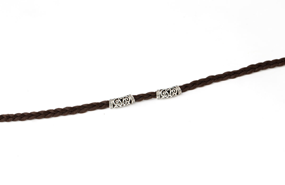 Metal hair beads AFROline 1pc