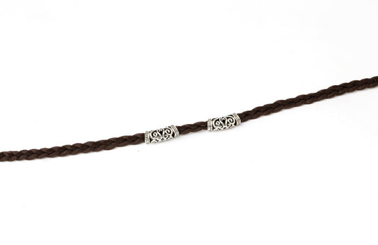 Metal hair beads AFROline 1pc